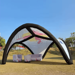 Inflatable V Tent